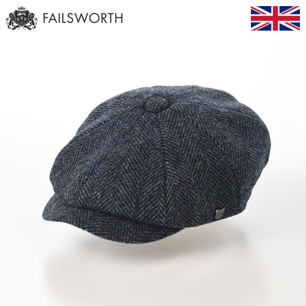 FAILSWORTH ハンチング帽 キャップ 帽子 メンズ レディース 秋冬 ツイード 防寒 暖かい 普段使い キャスケット帽 ハリスツイードキャロウェイ ギフト 爆買