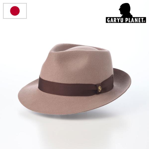 ガリュープラネット フェルトハット 帽子 メンズ レディース 秋冬 Classic Felt Hat812 ベージュ 防寒 暖かい 普段使い プレゼント ギフト
