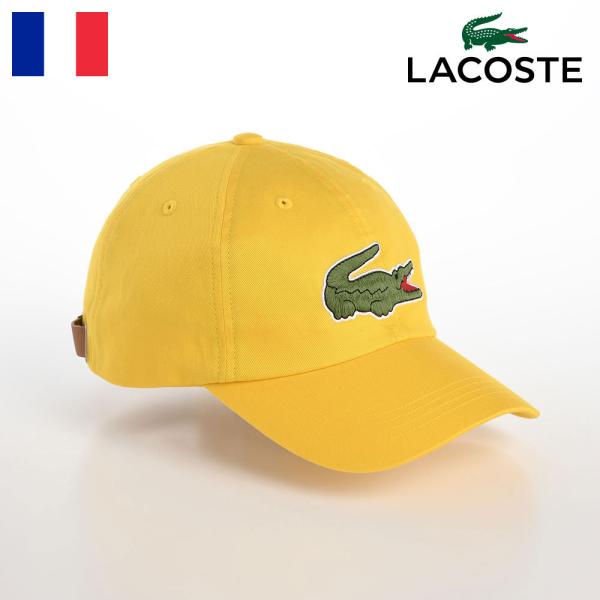LACOSTE Lbv CAP Xq Y fB[X tďH~ jS AEghA X|[c BIG LOGO CAP L1231 CG[ MǑ΍