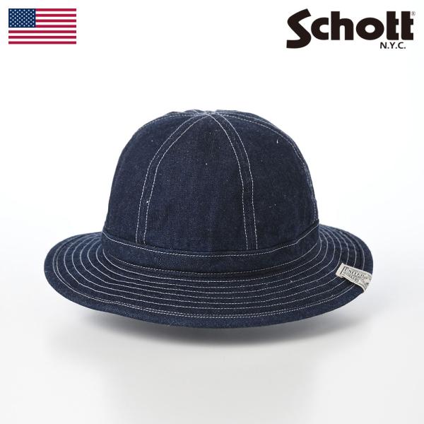 Schott N.Y.C DENIM METORO HAT(デニム メトロハット) SC064