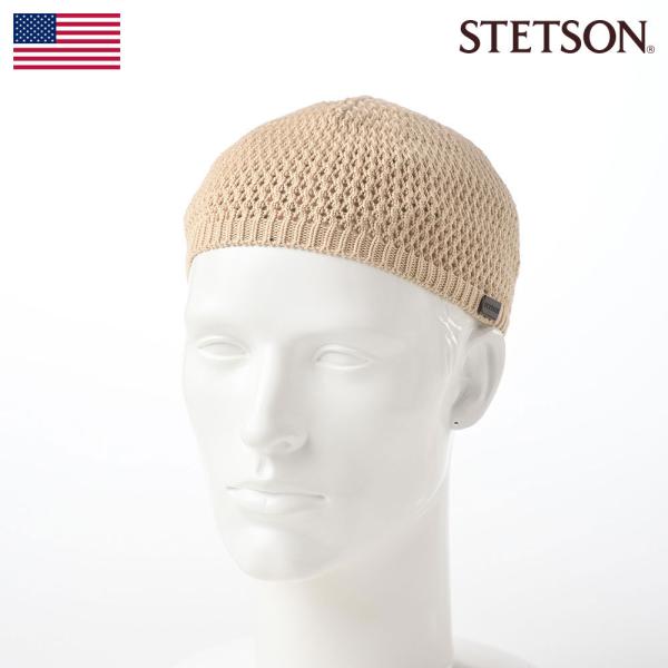 STETSON �j�b�g�X �X�q �����Y ���f�B�[�X �H�~ �ʔN SHORT KNIT BEANIESE100 �x�[�W�� �h�� �g���� ���i�g�� ���b�`�L���b�v ���� �v���[���g ���̓� �M�t�g