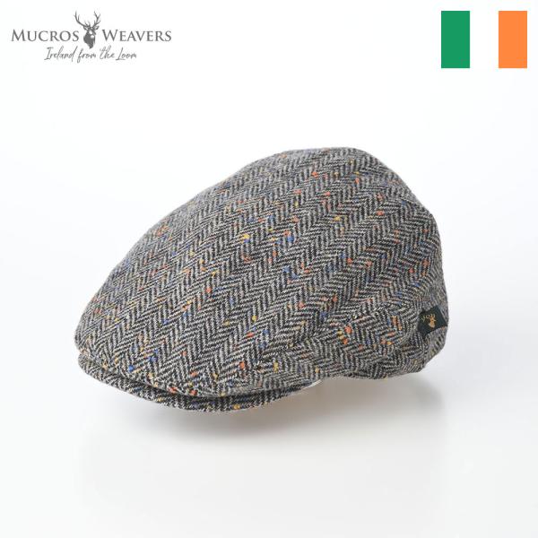 Mucros Weavers ハンチング 秋冬 帽子 メンズ レディース Trinity Hunting（トリニティ ハンチング） グレー
