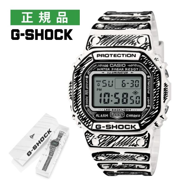 カシオ ジーショック 腕時計 ジョシュア・ヴィーダス Joshua Vides コラボ 限定 メンズ 国内正規品 DW-5600JV-7JR