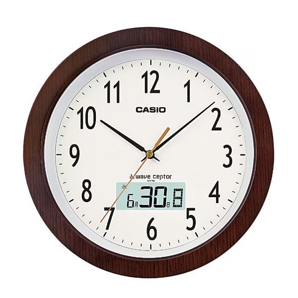 CASIO（カシオ） 電波掛け時計 IC-1110J-5JF アナログ デジタル 日付