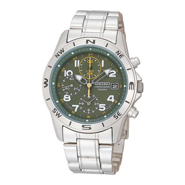 （正規逆輸入品）セイコー SEIKO 腕時計 海外モデル SND377P1(SND377P) SZER017 メンズ 海外セイコー クオーツ ステンレスバンド 多針アナログ メーカー保証3年