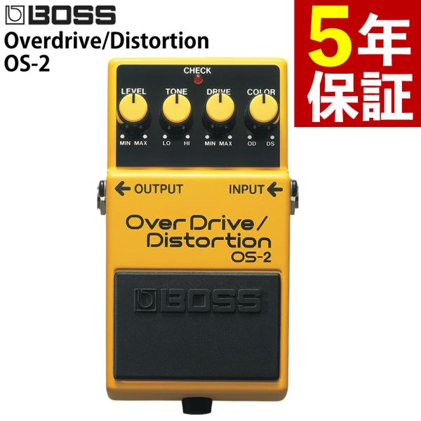 他サイト： BOSS エフェクター OverDrive/Distortion OS-2 PSA-100S2 VOX VGS-30付 ギター用 3点セットの商品画像