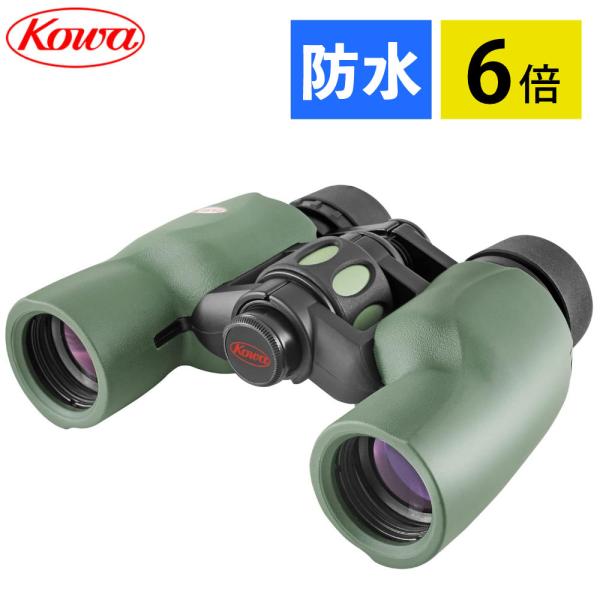 Kowa コーワ 双眼鏡 6倍 YFII 30-6 6x30mm 緑 グリーン