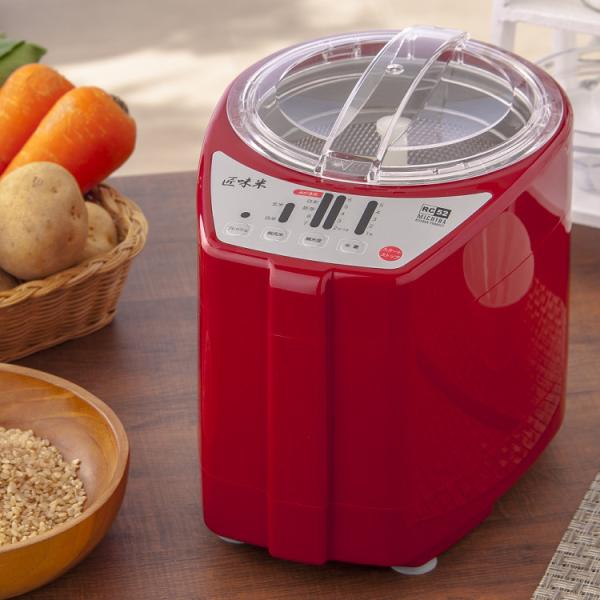 お米は時間とともに変化して香りも旨みも損なわれます。いつもの白米でも、玄米でも、精米したてが最も新鮮で美味しいタイミング！家庭で自家精米ができる小型家庭用精米機「匠味米 MB-RC52」なら、その精米したての鮮度が良いお米を楽しむことができ...