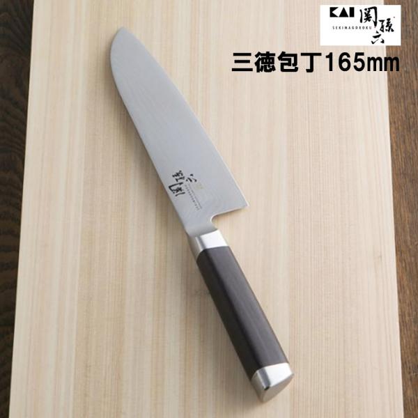 関孫六　ダマスカス　165mm 三徳　包丁　貝印　ナイフ　AE-5200 Amazon.co.jp: 貝印(KAI CORPORATION)三徳包丁 関孫六