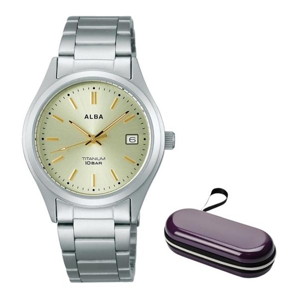 時計ケースセット 国内正規品 セイコー Seiko 腕時計 Aqgj409 アルバ Alba メンズ チタンバンド クオーツ アナログ ホームショッピング 通販 Paypayモール