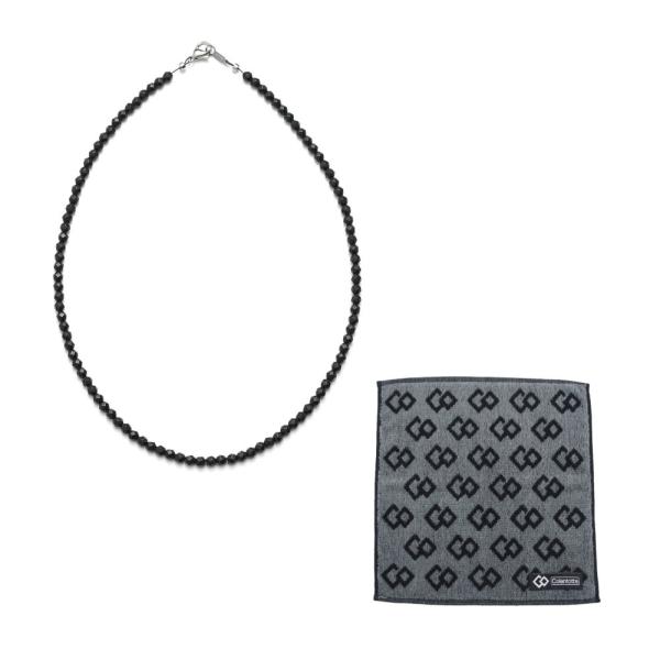ColanTotte（コラントッテ） ネックレス LUCE α Matte ブラック タオル
