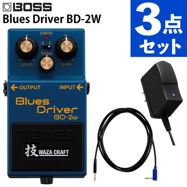 BOSS（ボス） ギターエフェクター Blues Driver オーバードライブ WAZA