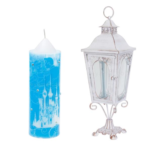 キャンドルギフト カメヤマキャンドル キャンドル ランタンセット シンデレラ メモリアルキャンドル アンティーク ホワイト ラッピング不可 ホームショッピング 通販 Paypayモール