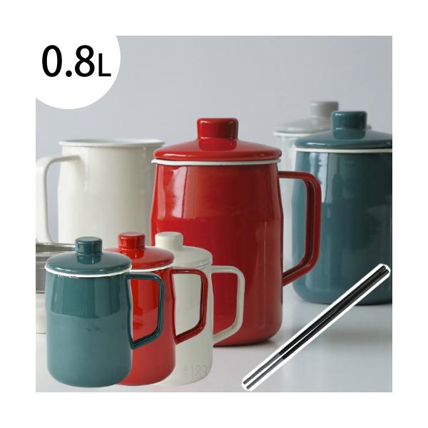 オイルポット ホーローの通販 価格比較 価格 Com