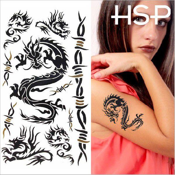 タトゥーシール トライバルドラゴン 4 星 文字 蝶 花 龍 バタフライ メンズ ハロウィン Ts154 ボディピアスhomesliceproductions 通販 Yahoo ショッピング