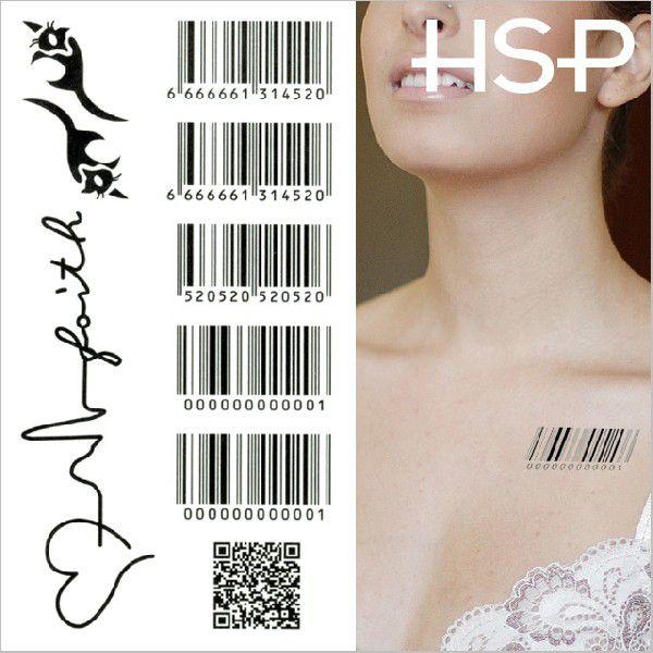 タトゥーシール バーコード キャットマーク 星 文字 蝶 花 龍 バタフライ メンズ ハロウィン Ts292 ボディピアスhomesliceproductions 通販 Yahoo ショッピング