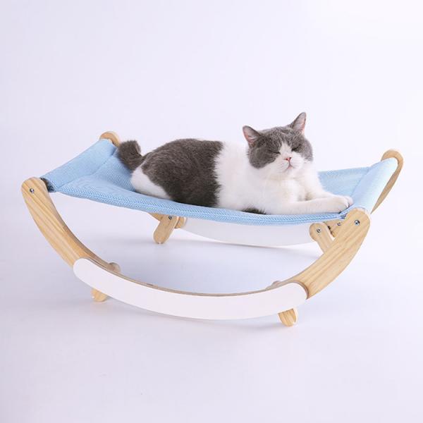 猫 ハンモック 猫ベッド 木製 スタンド型 揺れる 多機能 運動不足やストレス解消 取り付け簡単 耐荷重 猫グッズ 猫カフェ Buyee Buyee Japanese Proxy Service Buy From Japan Bot Online