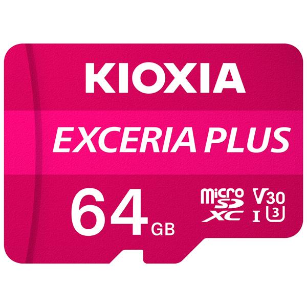KIOXIA LINVA UHS-I microSDJ[h EXCERIA PLUS 64GB KMUH-A064G