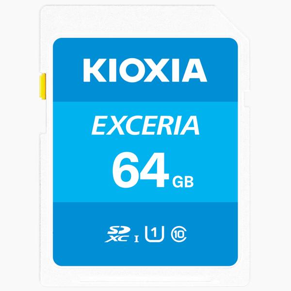 KIOXIA LINVA SDJ[h  EXCERIA 64GB KCB-SD064GA