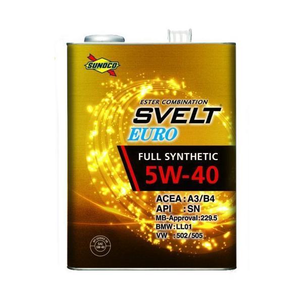スノコ　エンジンオイル　SVELT Euro 5W-40 20リットル ペール缶 スノコ スヴェルト ユーロ 5W-40 20L (車用エンジンオイル) 価格