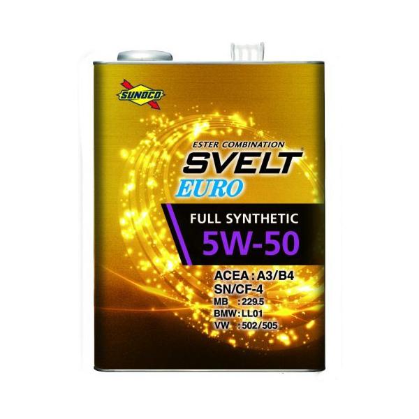 日本サン石油 エンジンオイル スノコ オイル SUNOCO SVELT EURO