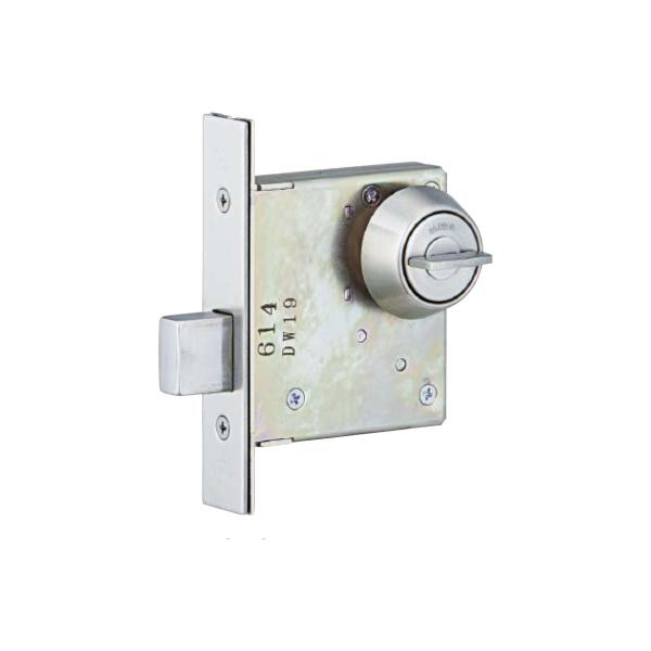 美和ロック MIWA DA-3型 B/S64mm ドア厚33〜42mm ステンレスHL 片面