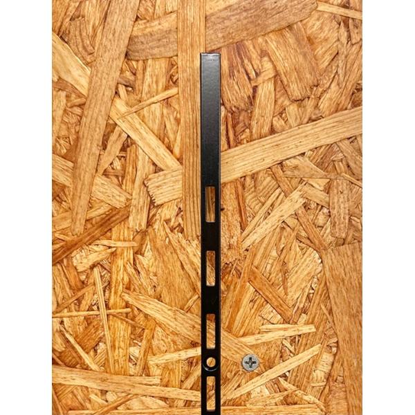 ROYAL　ロイヤル　ASF-1　1500mm　チャンネルサポート　棚柱　Aブラック　【在庫あり】