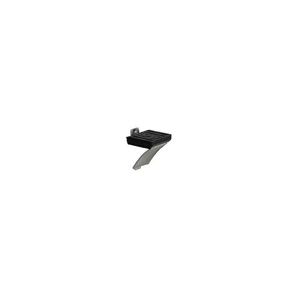 SPG　サヌキ　ブラック棚柱用　棚受　LS-719BR　ラバー付　《C-03-18》　即日発送可【メール便対応】【店頭受取対応商品】
