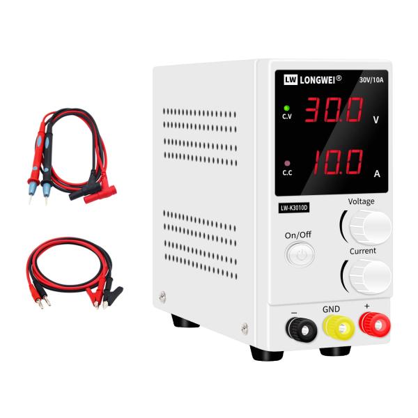 Longwei スイッチング電源 可変直流安定化電源 DC 30V 10A 300W低雑音