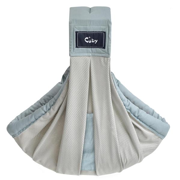 他サイト： 抱っこ紐 新生児 CUBY メッシュ ベビースリング 横抱きだっこひも 片手だっこ紐の商品画像