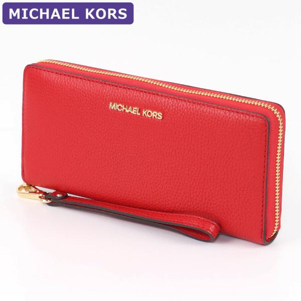 MICHAEL KORS マイケルコース 長財布 リストレット付き MICHAEL KORS（マイケルコース） 財布 長財布 35T7GTVE7L BRIGHTRED