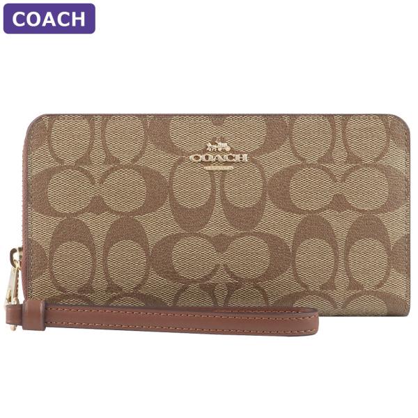 COACH コーチ 財布 長財布 C4452 IME74 ストラップ付