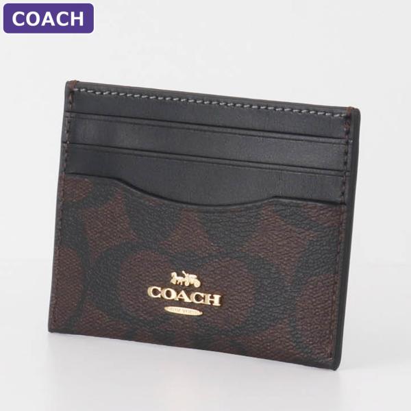 COACH コーチ カードケース CH415 IMAA8 シグネチャー