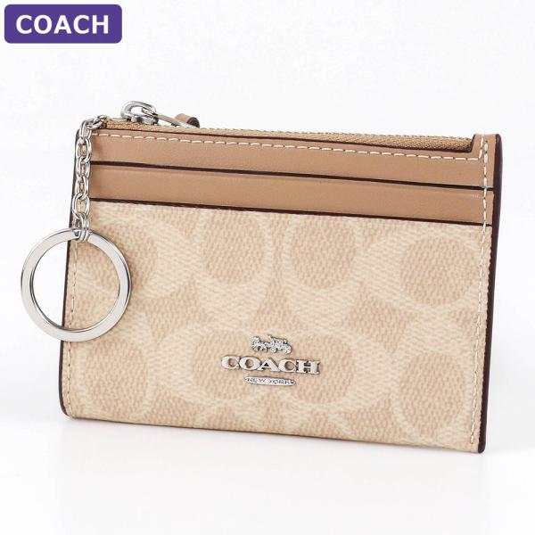 COACH（コーチ） パスケース CW870 SVPWH キーリング フラグメント