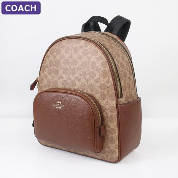 【新品　未使用】夏リュック　COACH シグネチャー ミニ コート バックパック 公式】コーチアウトレット | ミニ コート バックパック バッグ