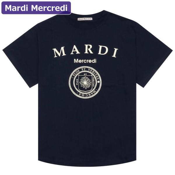Mardi Mercredi マルディメクルディ Tシャツ IVORY NAVY Mardi Mercredi マルディメクルディ MARDI MERCREDI アパレル T