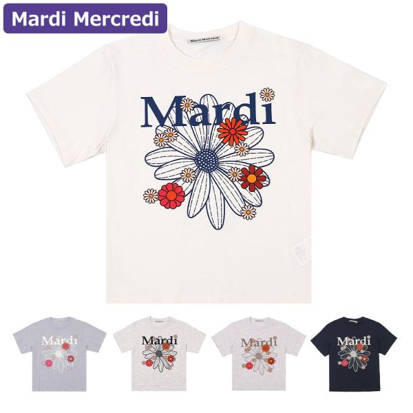 ラスト1点★正規品★Mardi Mercredi オートミール OVERSIZED_HOODY_FLOWERMARDI_OA