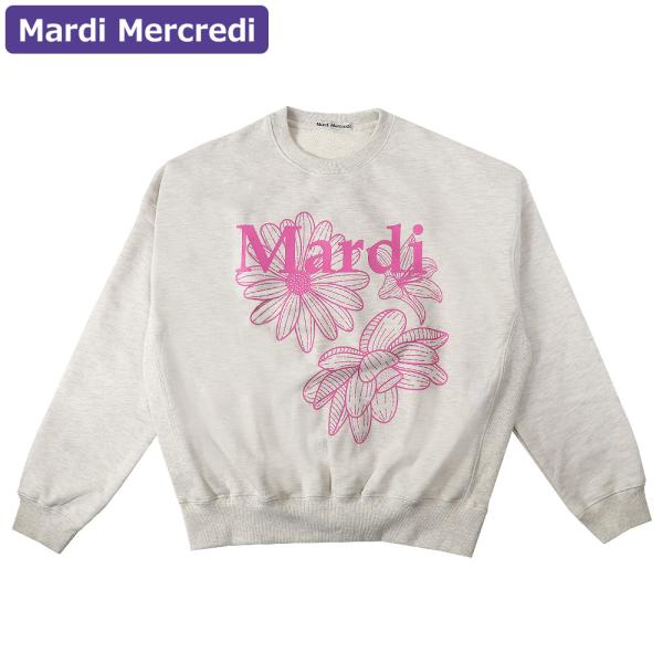 Mardi Mercredi（マルディメクルディ） スウェット SWEATSHIRT TRIPLE