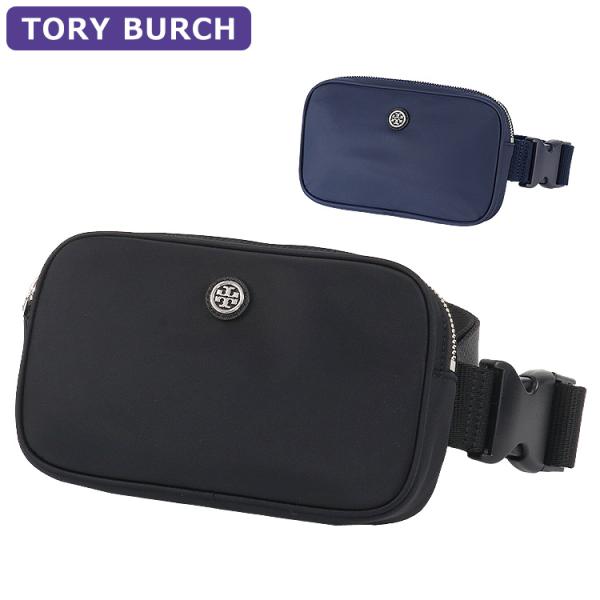最終お値下げ中　トリーバーチ　ヴァージニアベルトバッグ　ブラック　新品未使用品 TORY BURCH（トリーバーチ） バッグ ボディバッグ 149530 ベルトバッグ