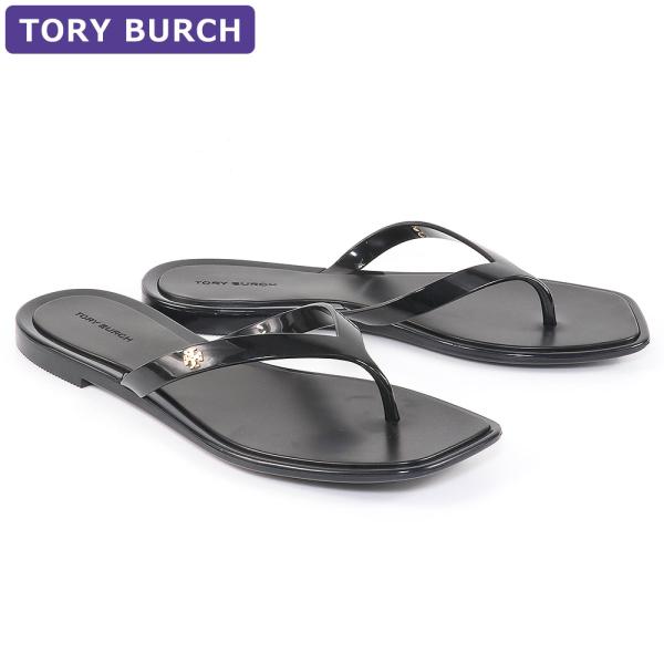 TORY BURCH ブラックサンダル 中古・古着通販】TORY BURCH (トリーバーチ) サンダル ブラック サイズ