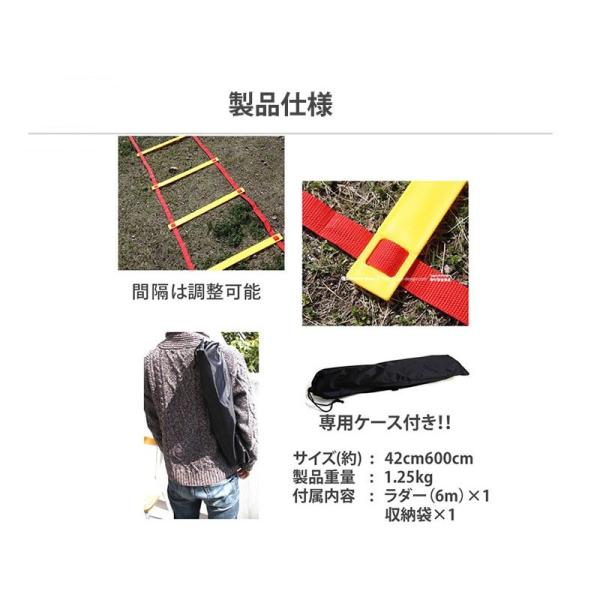 ラダー トレーニング ラダー 6ｍ 2セット 収納バッグ コーン枚付 福袋セット サッカー 野球 テニス フットサル 陸上 トレーニングに効果的 Taku Buyee Servis Zakupok Tretim Licom Buyee Pokupajte V Yaponii