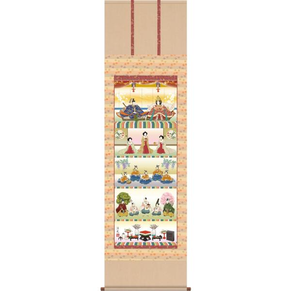 ̐ߋ|-ܒi萗/m(ڌ)̊ a ̎q Ղ j l ߋ _ IV ݂邵 q 54.5×190cm