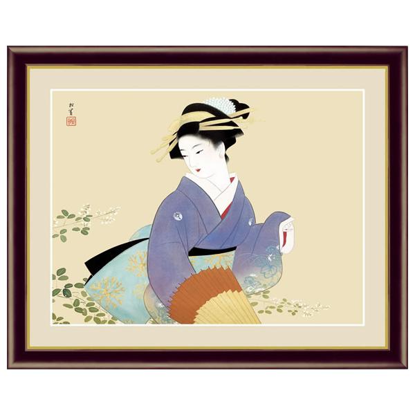 日本画・美人画の巨匠　上村松園　萩の露　女性初文化勲章受章 日本画・美人画の巨匠 上村松園 萩の露 女性初文化勲章受章