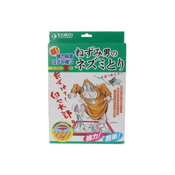 カモ井 ねずみ男のネズミとり 2枚入 「JAN 4971910162415
