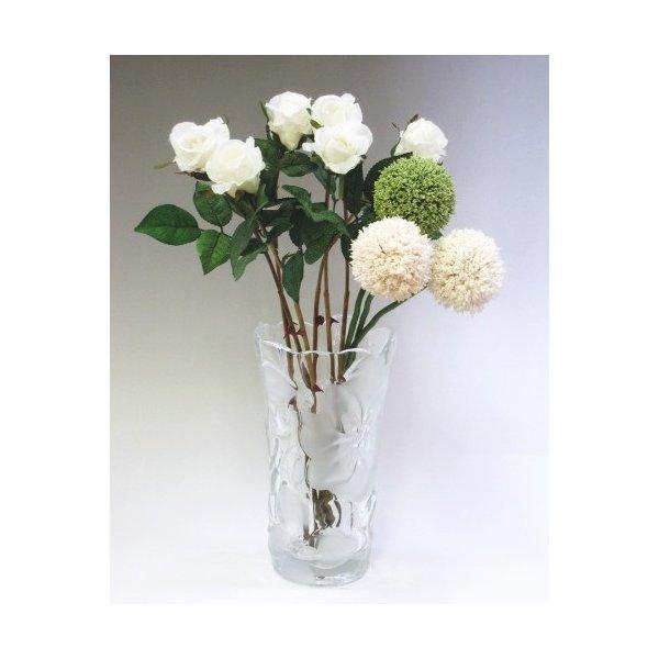 花瓶 花器 フラワーベース 花りん S 花柄のおしゃれなガラスベース 日本製 9951 プロヴァンスの風 Yahoo 店 通販 Yahoo ショッピング