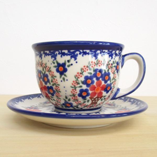 ポーリッシュポタリー カップ ソーサー ティーカップ コーヒーカップ 花柄 陶器 ポーランド食器 ボレスワヴィエツ Vena社 Ker V033 A063 プロヴァンスの風 Yahoo 店 通販 Yahoo ショッピング