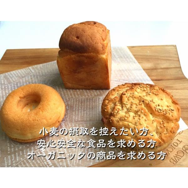 グルテンフリー 玄米粉 食パン