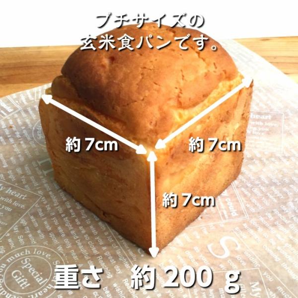 グルテンフリー 玄米粉 食パン