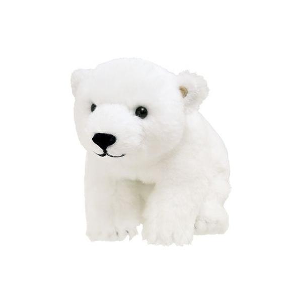 シロクマ コドモ 吉徳 ぬいぐるみ 北極熊 りくのなかまたち : HONDA