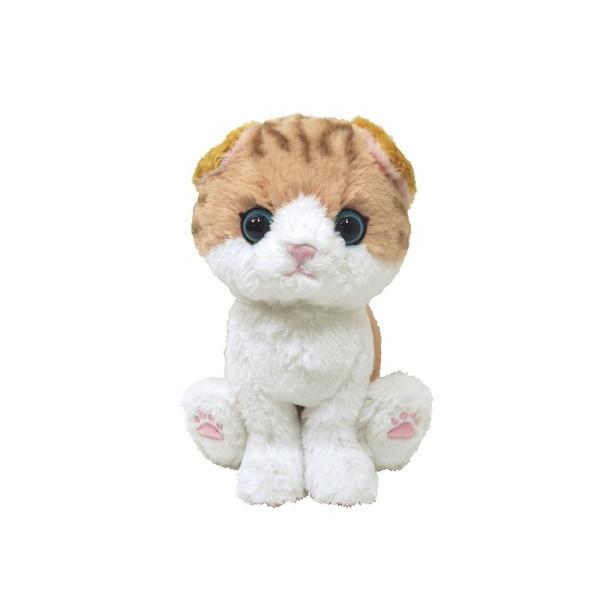 他サイト： キトン 子猫 ぬいぐるみ Sサイズ  スコティッシュフォールド ブラウン 猫 サンレモンの商品画像